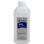 Swan Isopropyl Alcohol 99 Percent 16 Ounce front view bottle for topical antiseptic care