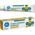 Med Pride Triple Antibiotic Ointment one ounce tube and packaging box front view for first aid infection prevention