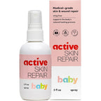 BLDG Active Skin Repair Baby Spray front view bottle for natural diaper rash relief