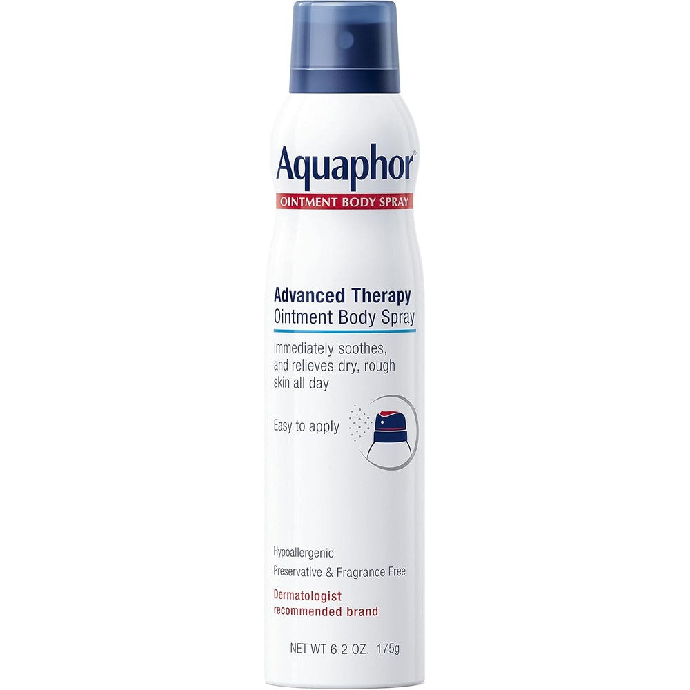 Aquaphor Healing Ointment Body Spray front view intensive moisturizing spray for dry skin