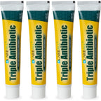 CareAll Triple Antibiotic Ointment front view pack of four tubes for first aid protection