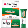 Bactine MAX Antibiotic and Pain Relieving Ointment front view packaging