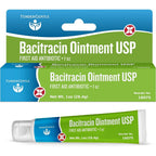 TenderGentle bacitracin antibiotic ointment with zinc front view for first aid kits