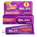 Silka Anti-Fungal Maximum Strength Cream front view for athlete's foot relief.