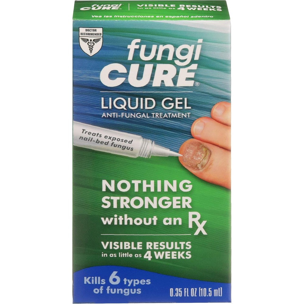 FUNGICURE Medicated Liquid Gel front view maximum strength antifungal treatment