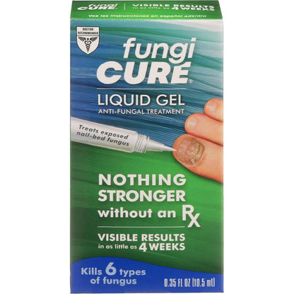 FUNGICURE Medicated Liquid Gel front view maximum strength antifungal treatment