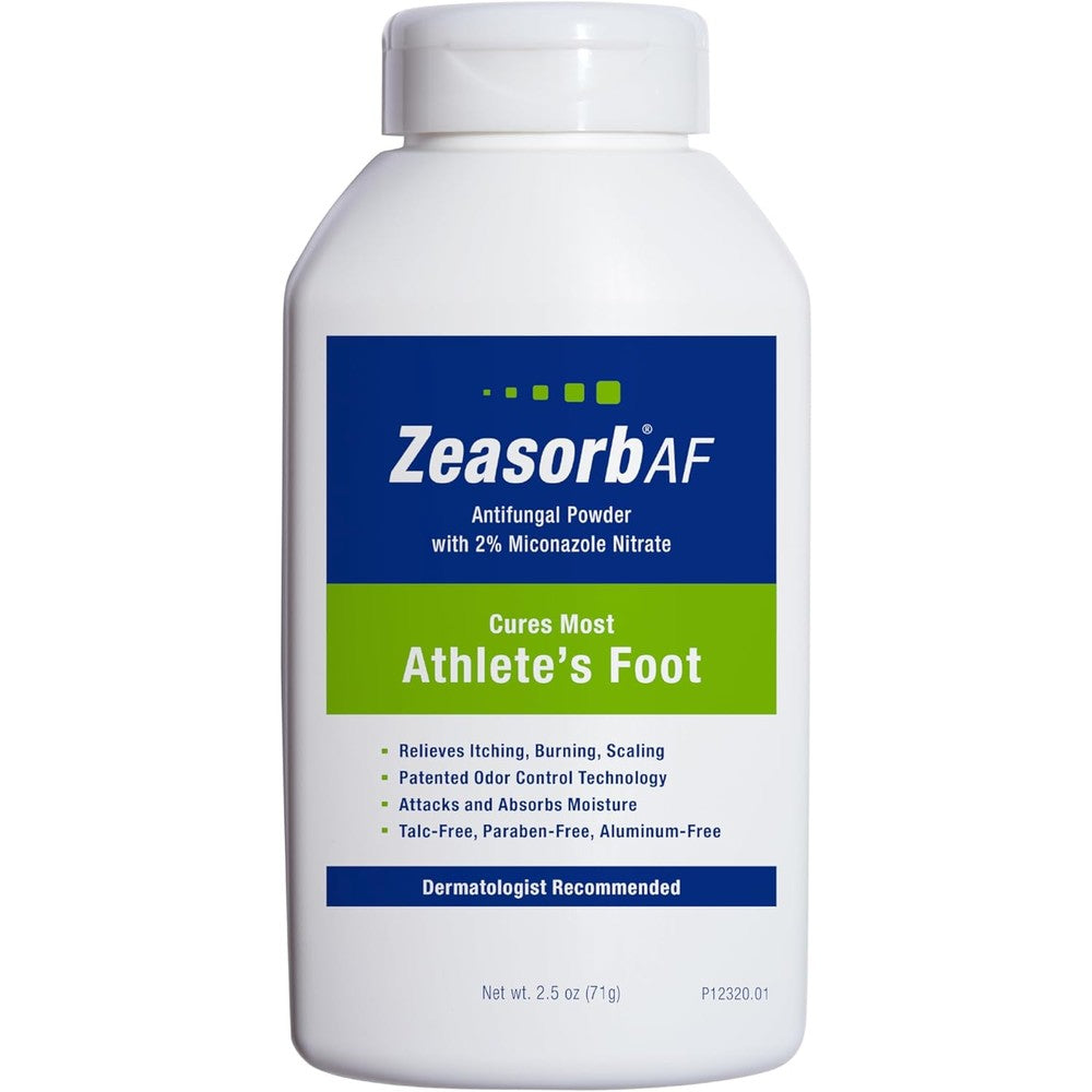 Zeasorb Super Absorbent AF Antifungal Powder front view bottle