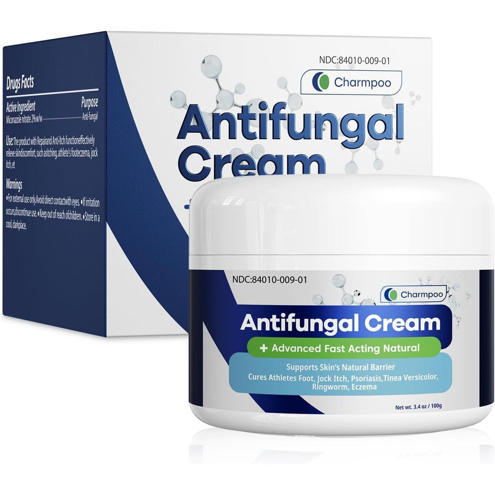 Charmpoo Antifungal Cream front view for jock itch relief