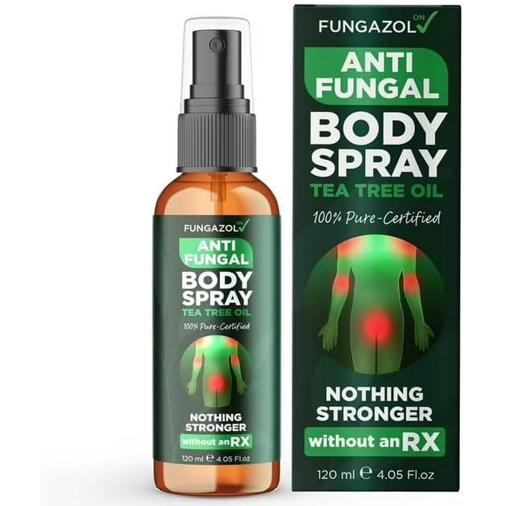 Terramed Just Think Comfort Antifungal Body Spray front view for jock itch relief