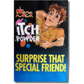 BWacky Itch Powder front view classic prank gag gift packaging