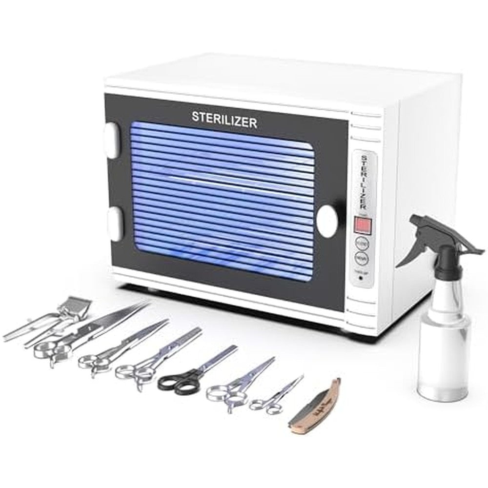 King&Duke 15L UV nail tool sterilizer machine front view