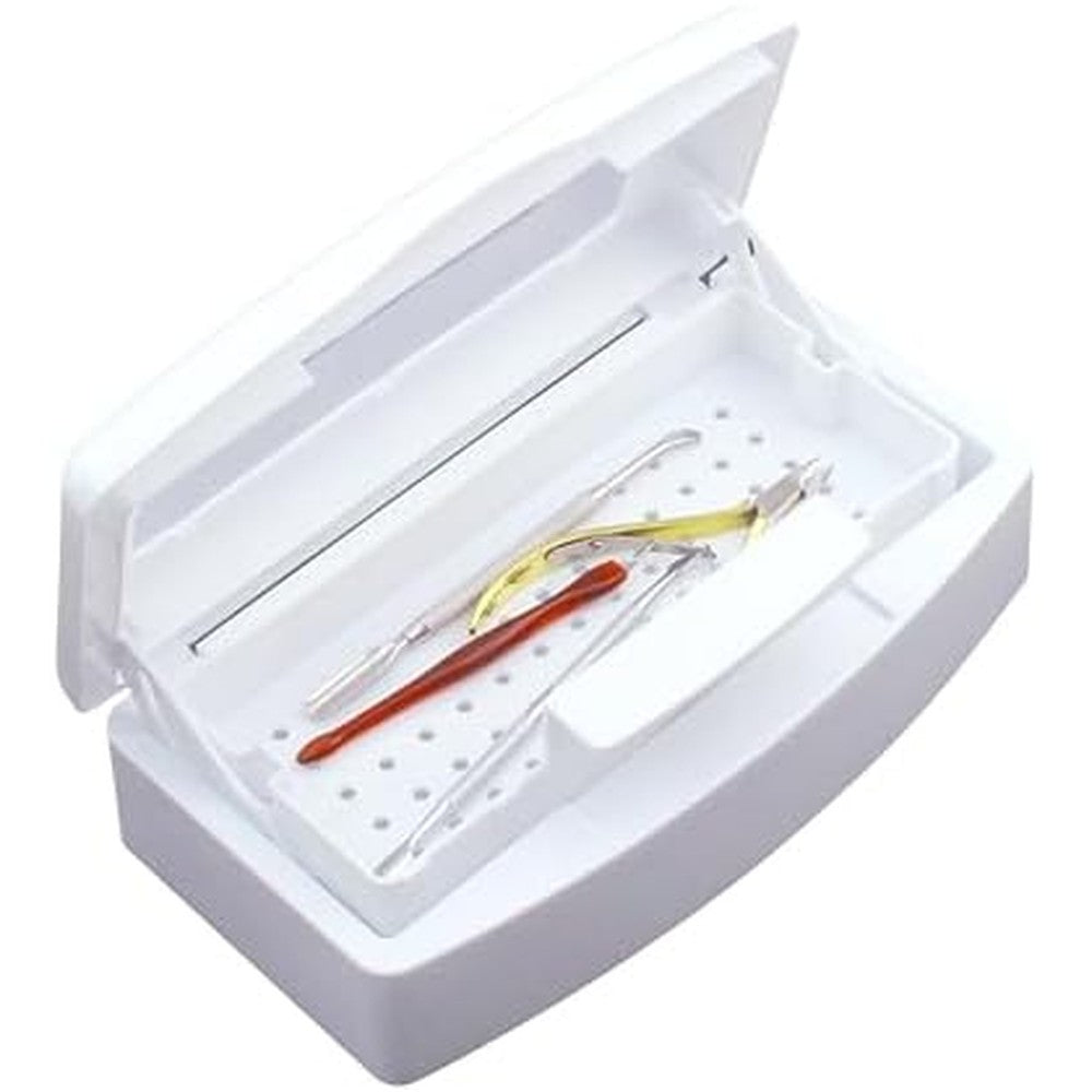 Aoboo Nail Tool Sterilizer Soaking Tray Box front view