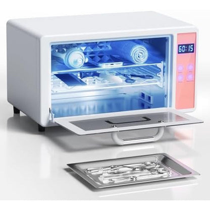 Geisofu UV light nail tool cleaning machine front view in white