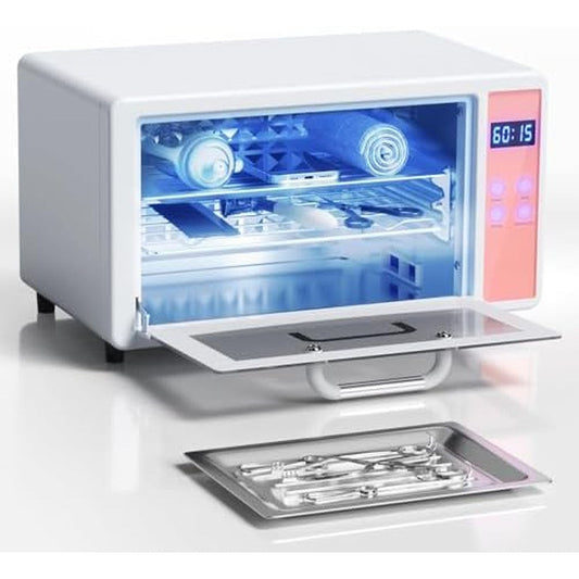 Geisofu UV light nail tool cleaning machine front view in white