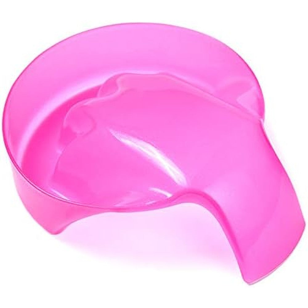 Rolabling nail art soak bowl front view for manicure polish removal