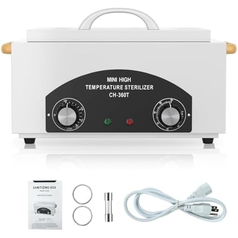 SalonDepot high temperature metal tool cleaner machine front view