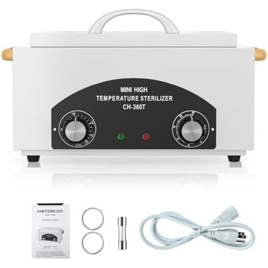 SalonDepot high temperature metal tool cleaner machine front view