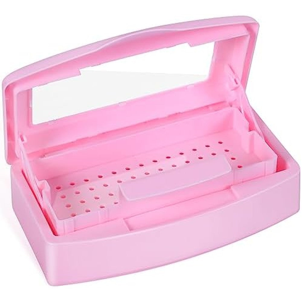 Stzpronail plastic sterilizing tray front view