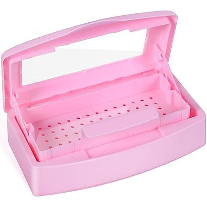 Stzpronail plastic sterilizing tray front view