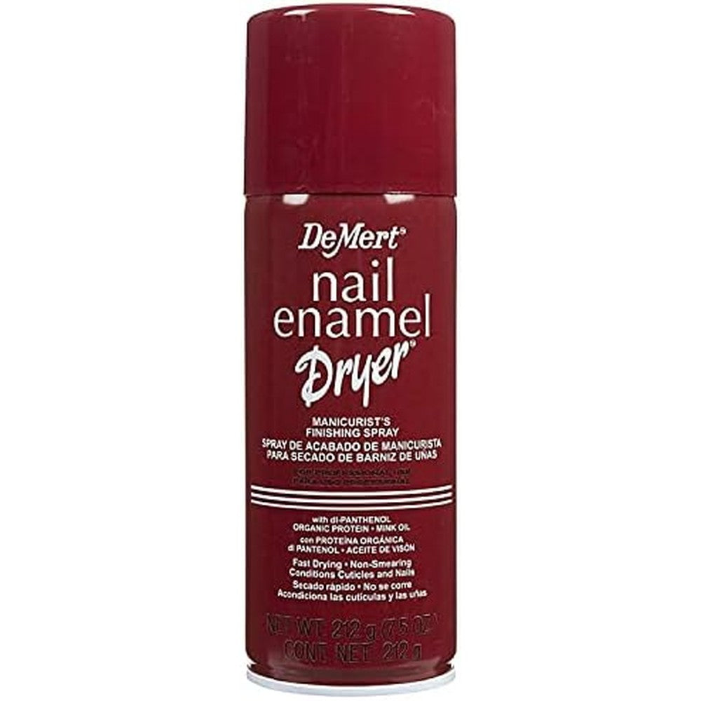 Demert Nail Enamel Dryer Finishing Spray 7.5 fluid ounce bottle front view