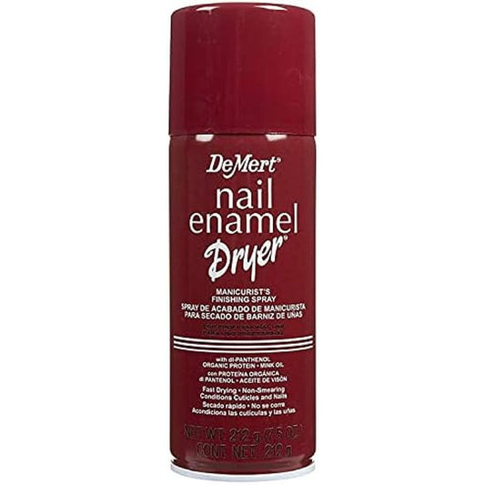 Demert Nail Enamel Dryer Finishing Spray 7.5 fluid ounce bottle front view