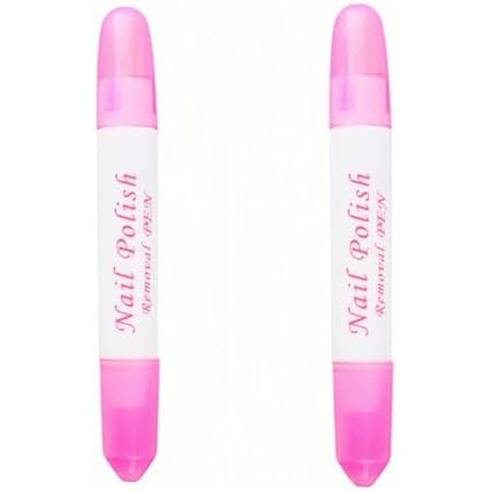 Dwuww Pink Nail Erase Pen front view for manicure cleaning