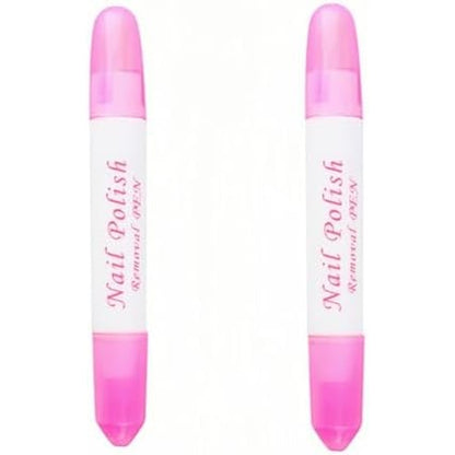 Dwuww Pink Nail Erase Pen front view for manicure cleaning