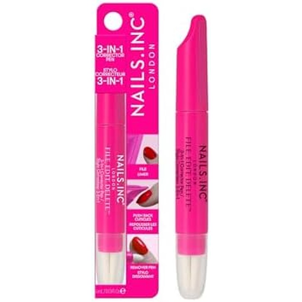 Nails Inc File Edit Delete 3-in-1 Corrector Pen front view