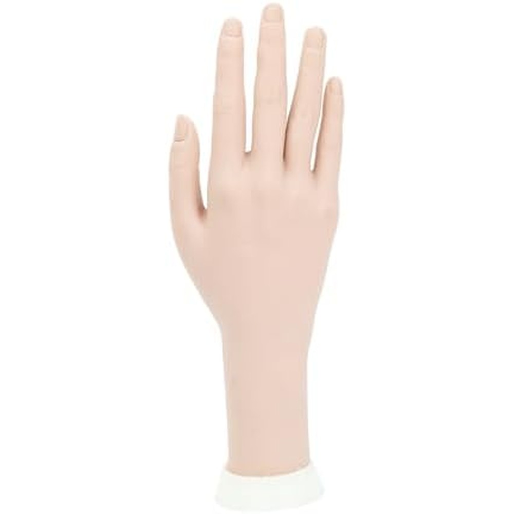 Davinona practice hand for acrylic nails front view