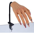 KnowU silicone practice hand for acrylic nails front view