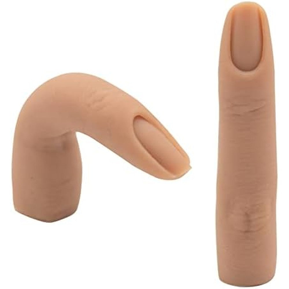 Ppvwey silicone practice fingers for acrylic nails front view
