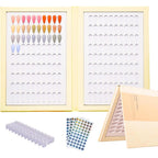 Acycoin2A 180 color nail display book front view
