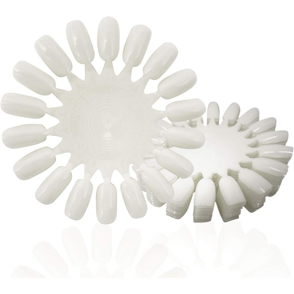 Honbay 20 pieces nail art color display wheels front view