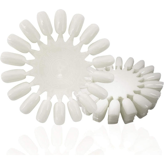Honbay 20 pieces nail art color display wheels front view