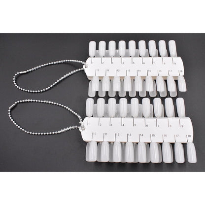 Art&Beauty 72 tips double layer nail polish display set front view