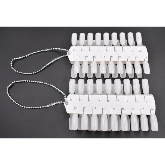 Art&Beauty 72 tips double layer nail polish display set front view
