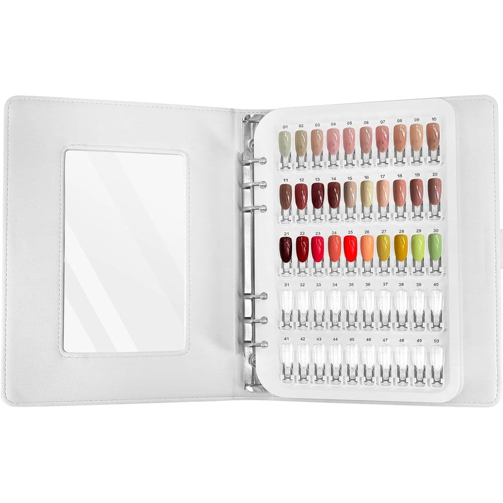 IÂ·BÂ·N G Upgraded Nail Color Swatch Book front cover view