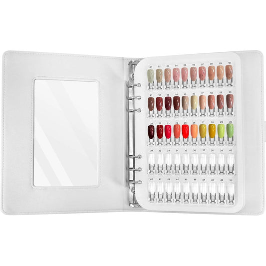 IÂ·BÂ·N G Upgraded Nail Color Swatch Book front cover view