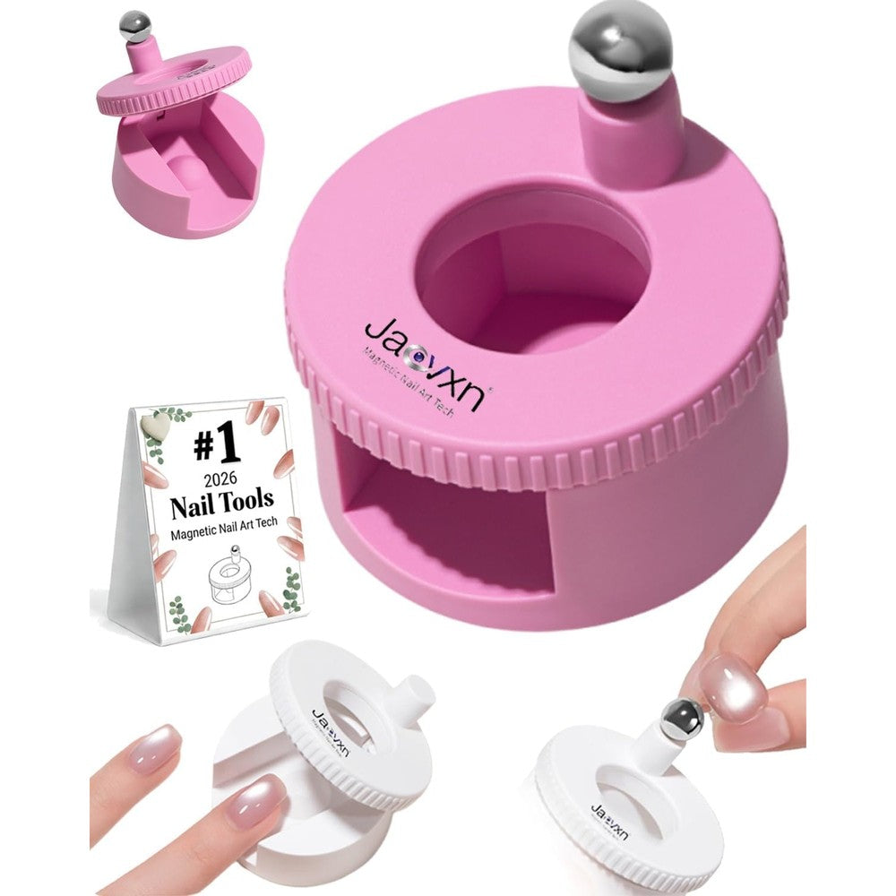 Dujuanus rotating cat eye magnet tool in pink