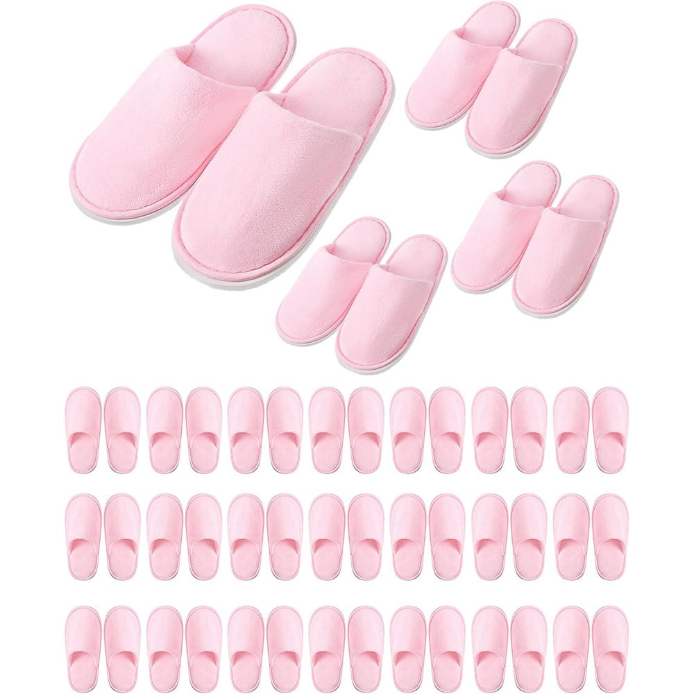 Twistover kids disposable spa slippers front view