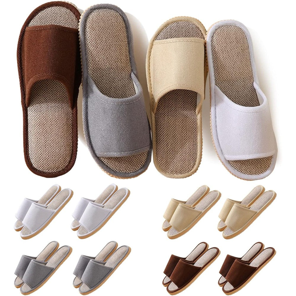 Biroris disposable guest slippers front view