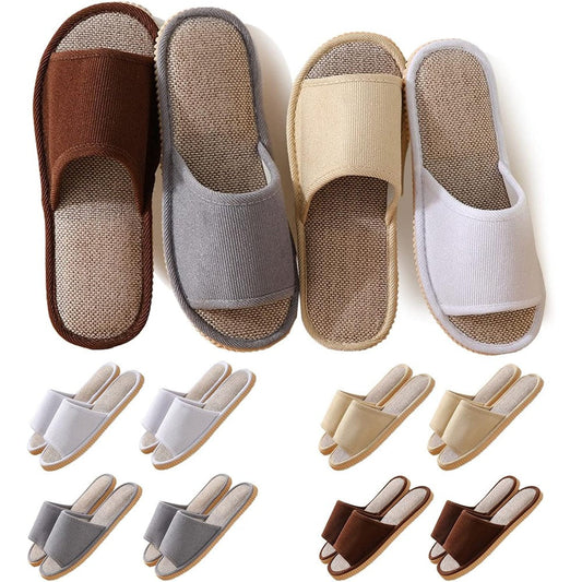 Biroris disposable guest slippers front view