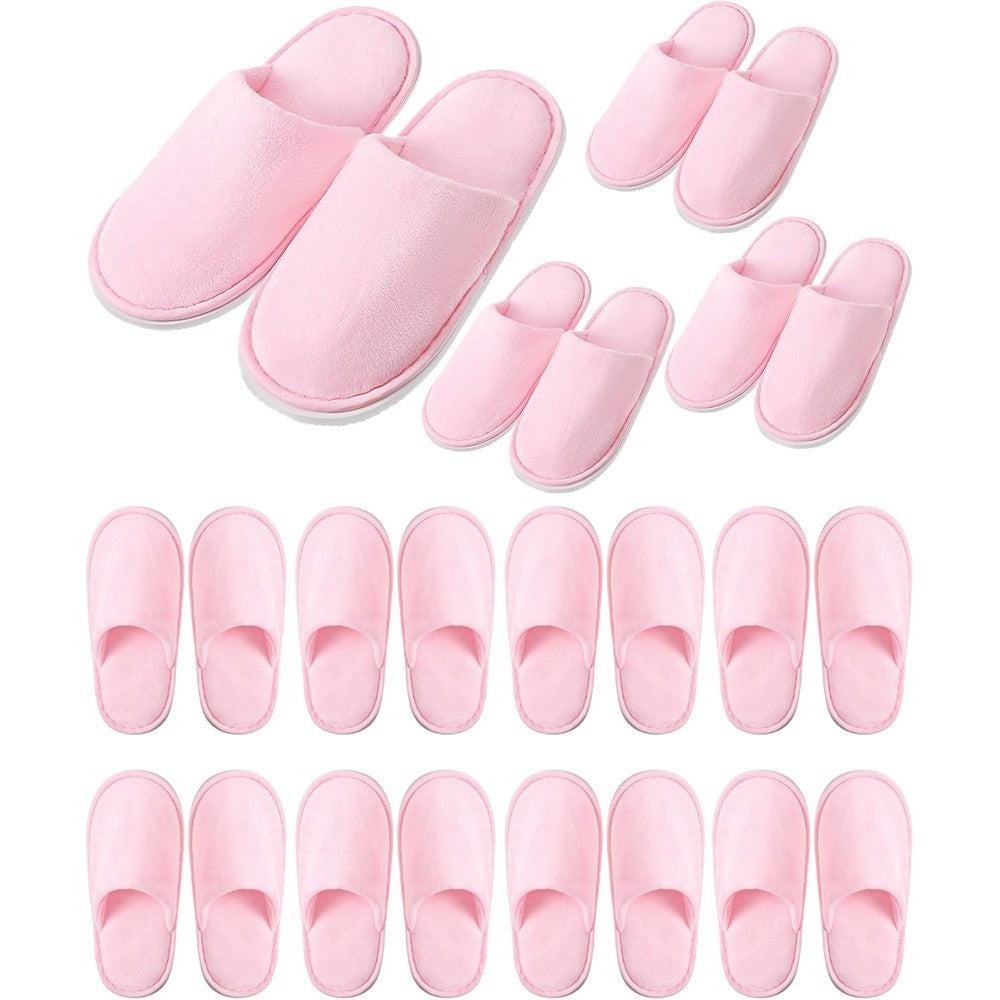 Twistover kids disposable guest slippers front view