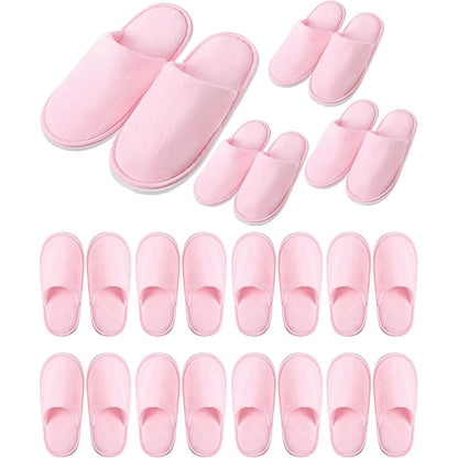 Twistover kids disposable guest slippers front view