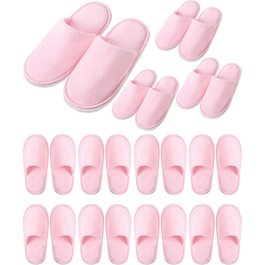 Twistover kids disposable guest slippers front view