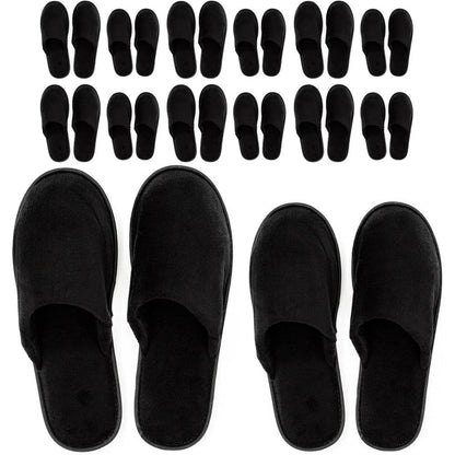 ModLux indoor spa slippers white front view premium guest footwear