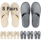 Senjunsafe disposable guest slippers front view