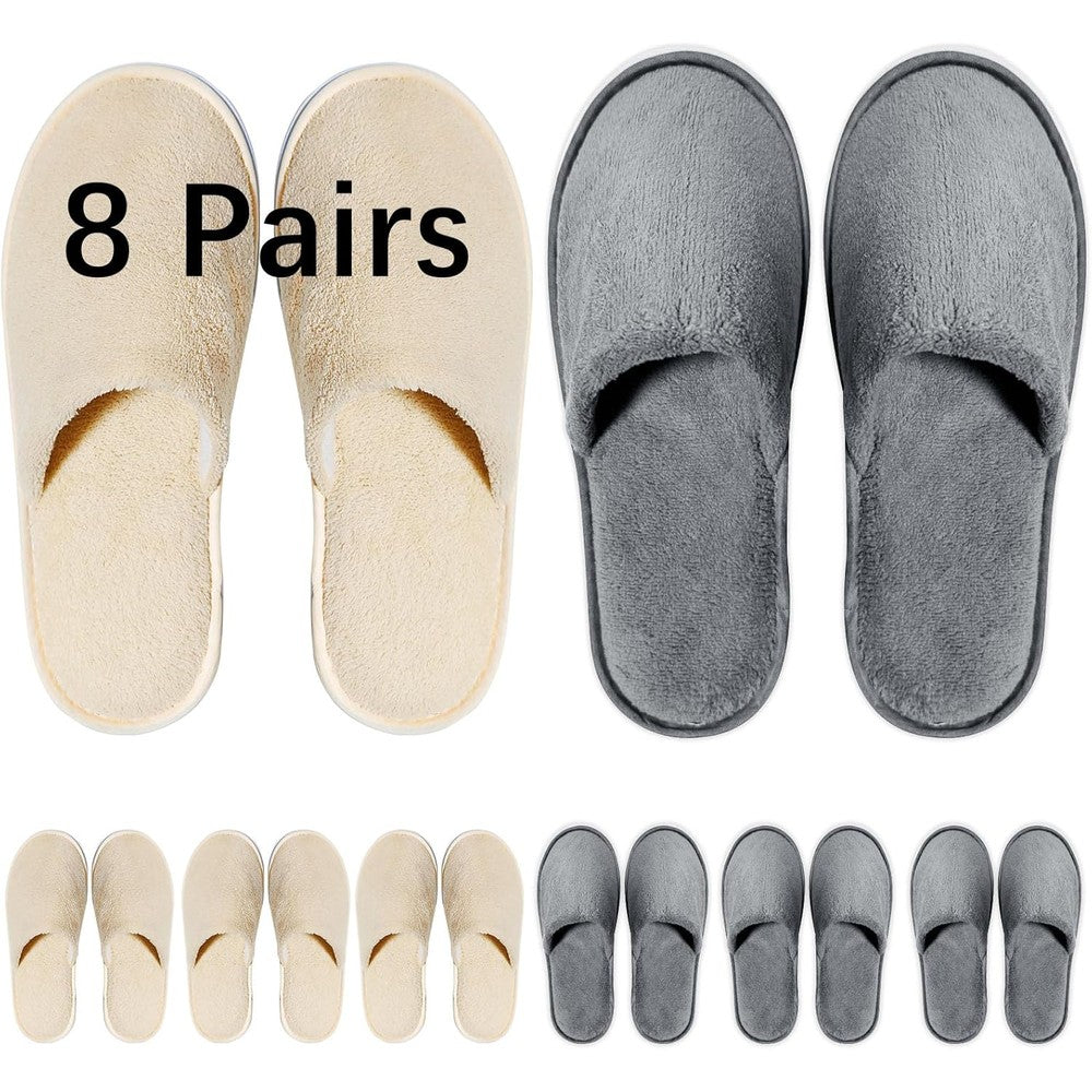 Senjunsafe disposable guest slippers front view