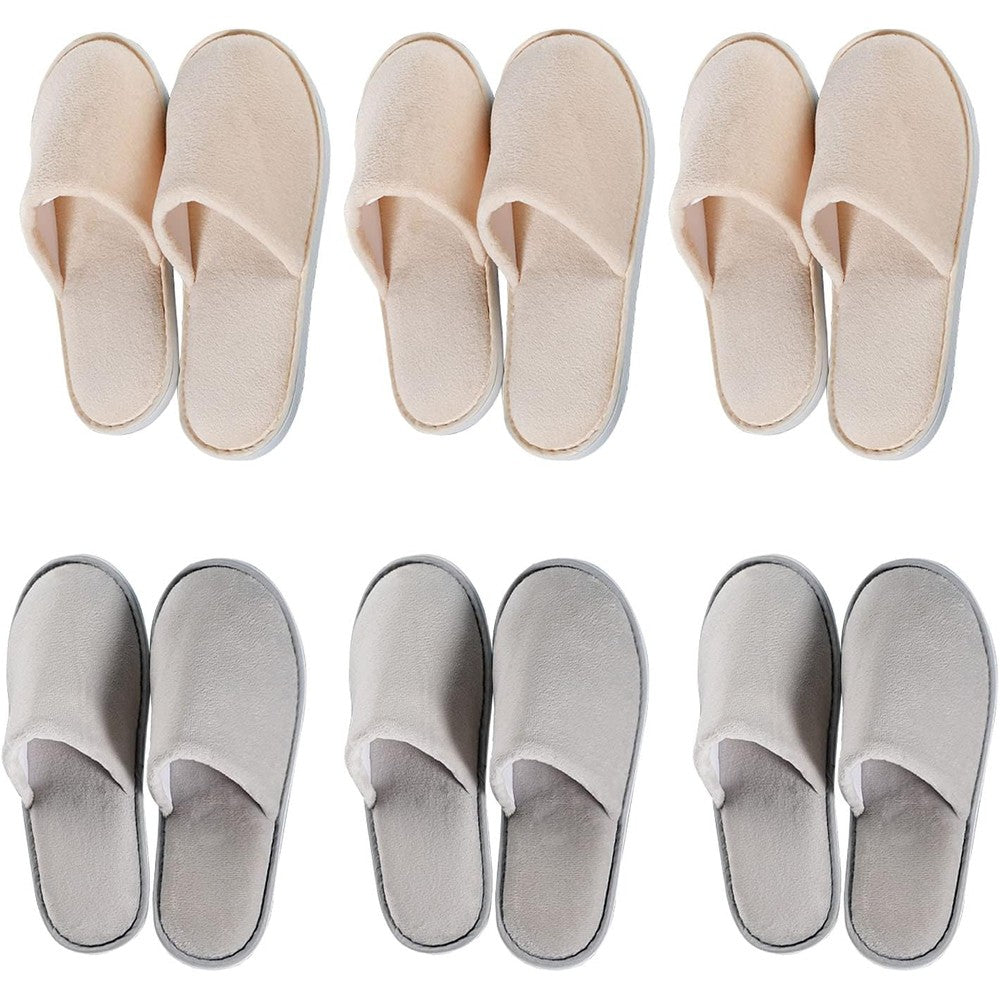 Ostadarra spa slippers 6 pair set front view