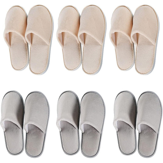 Ostadarra spa slippers 6 pair set front view